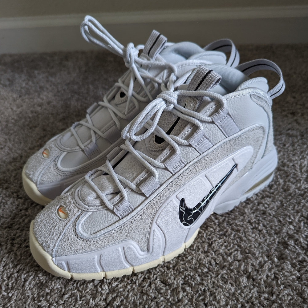 Nike Air Max Penny 1 PRM Photon Dust Summit White Men's Size 8 Women's 9.5